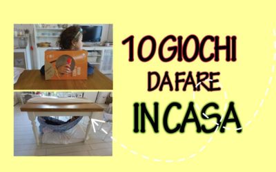10 Giochi da fare a casa con i Bambini