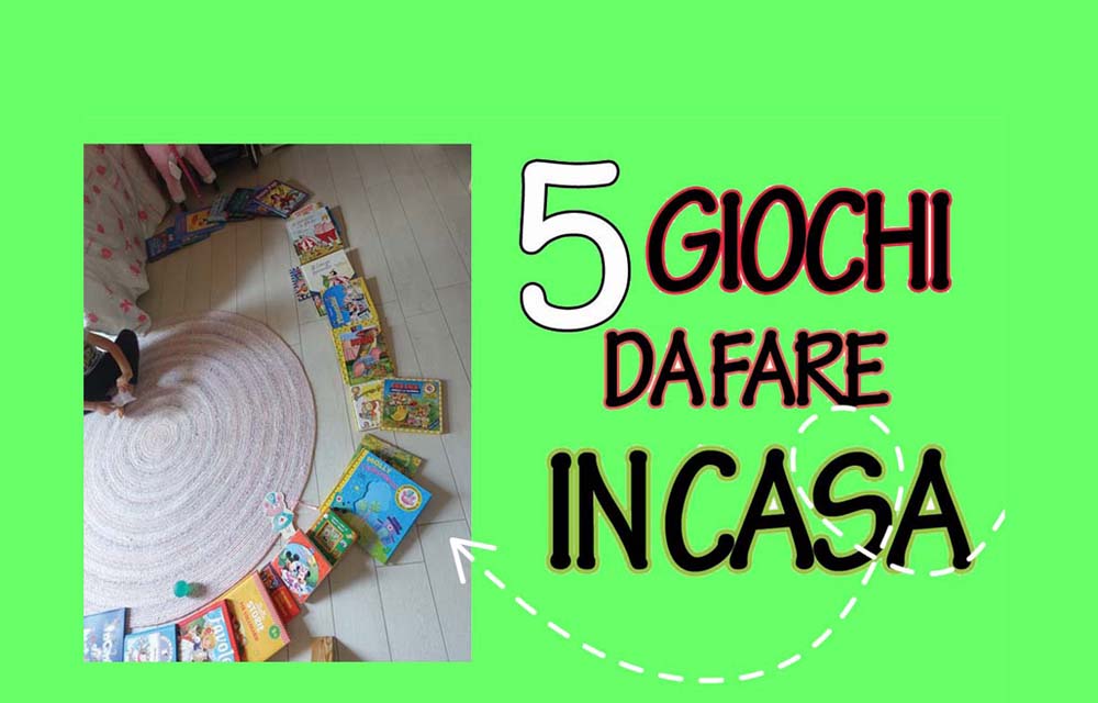 5 Bellissimi Giochi da fare a casa con i Bambini